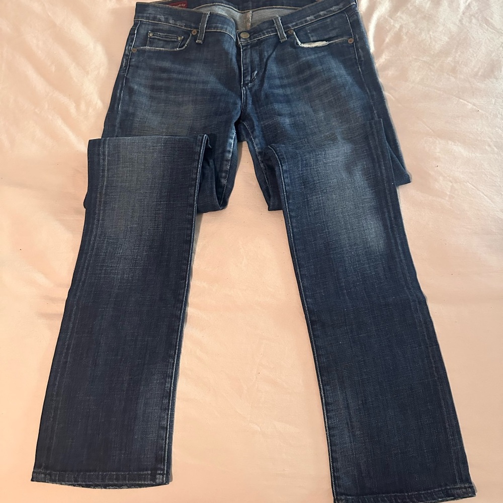 Citizens Of Humanity Dark Wash Straight Leg Jeans